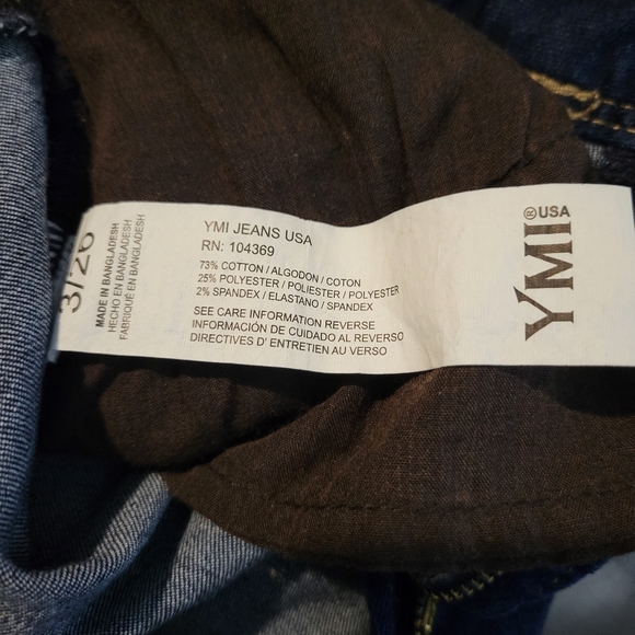Ymi  high waisted skinny jeans "Only worn once." Size 3 - Picture 4 of 4